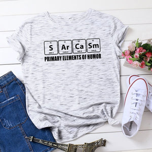 JFUNCY Plus Size T Shirts Women Funny Casual Summer Cotton T-Shirt Solid Color Letter Print O Neck Short Sleeve Cute Tee Tops