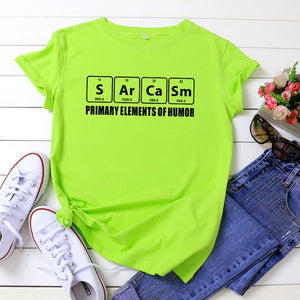 JFUNCY Plus Size T Shirts Women Funny Casual Summer Cotton T-Shirt Solid Color Letter Print O Neck Short Sleeve Cute Tee Tops