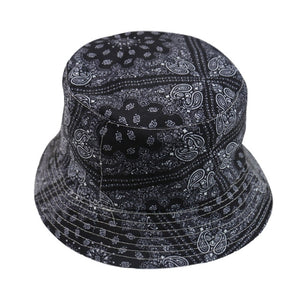 FOXMOTHER New Fashion Reversible Black White Cow Pattern Bucket Hats Fisherman Caps For Women Gorras Summer