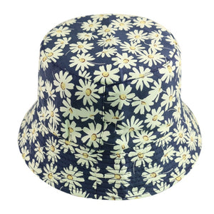 FOXMOTHER New Fashion Reversible Black White Cow Pattern Bucket Hats Fisherman Caps For Women Gorras Summer