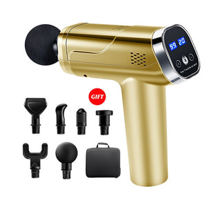 Massage Gun Fascia Gun Neck Massager Vibration Fitness Equipment Noise Reduction Design Electric Massager