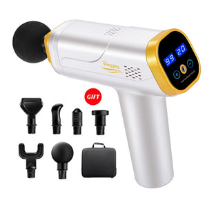 Massage Gun Fascia Gun Neck Massager Vibration Fitness Equipment Noise Reduction Design Electric Massager